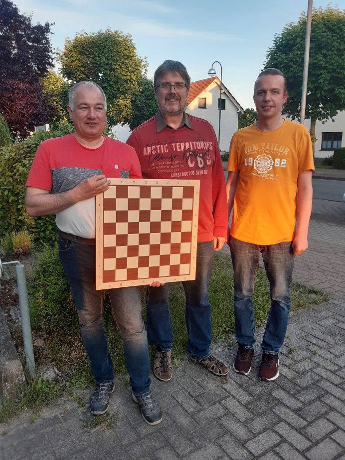Andreas Zech, Mathias Kresse, Gavin Güldenpfennig (v. l. n. r.)