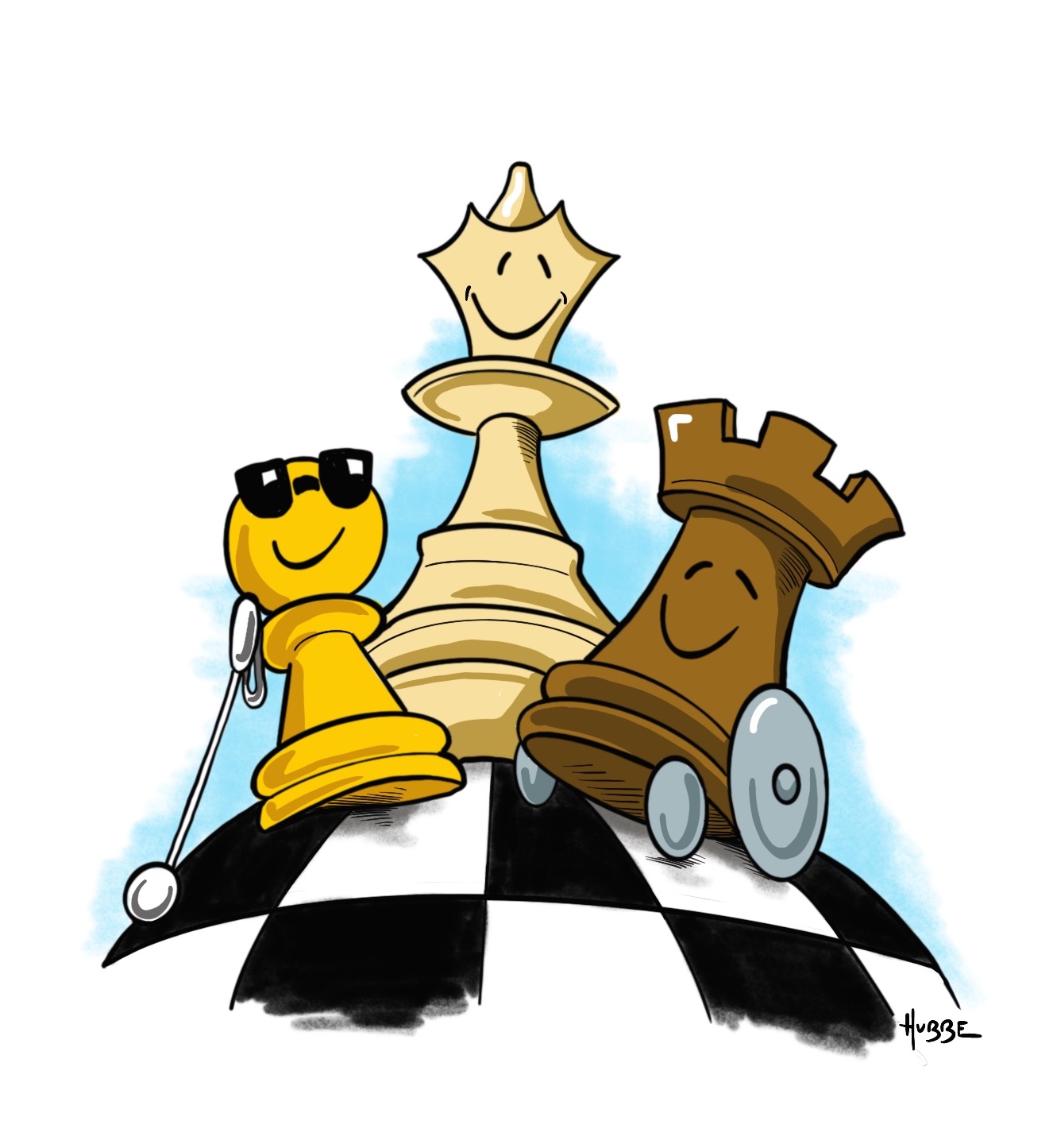 Logo Schachturnier Inklusiv