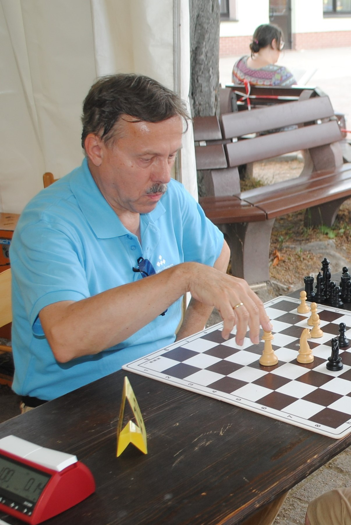 Klaus Dieter Fenske ist Mannschaftsführer und Museumsmitarbeiter